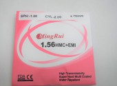  MINGRUI 70  1.56 SPH -6,00 CYL -2,00 - - "  ", .   