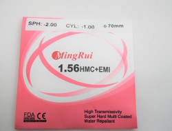  MINGRUI 70  1.56 SPH -0.50 CYL -1,00 - - "  ", .   